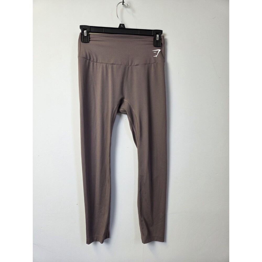 Gymshark Training 7/8 Cropped Leggings Brown High Rise M